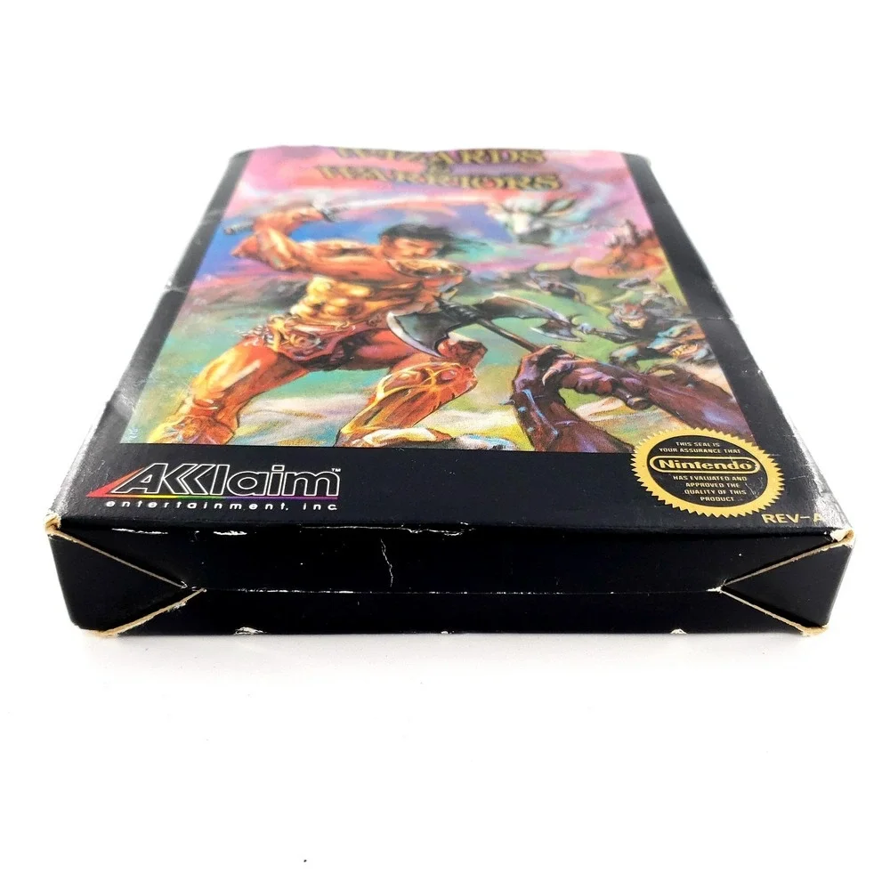 Wizards & Warriors (Nintendo NES, 1987) Authentic Complete Tested & Works